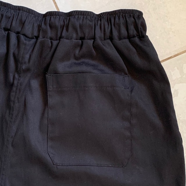 BLACK SATEEN Scrub Jogger Pants (Unisex) - Image 7