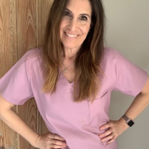 Dusty Pink Scrub Top Unisex