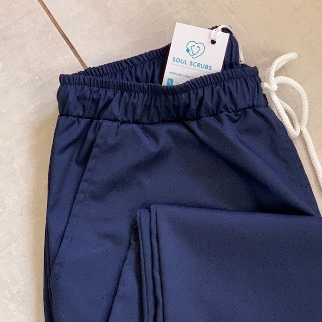NAVY Scrub Pants Straight Cut (Unisex) - Image 3
