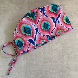 PEACOCK Scrub Cap