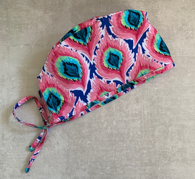 PEACOCK Scrub Cap