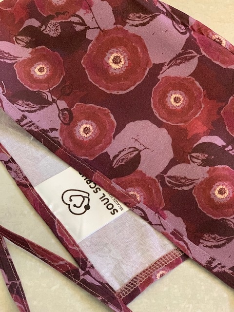 PLUM ROSE Scrub Cap - Image 4
