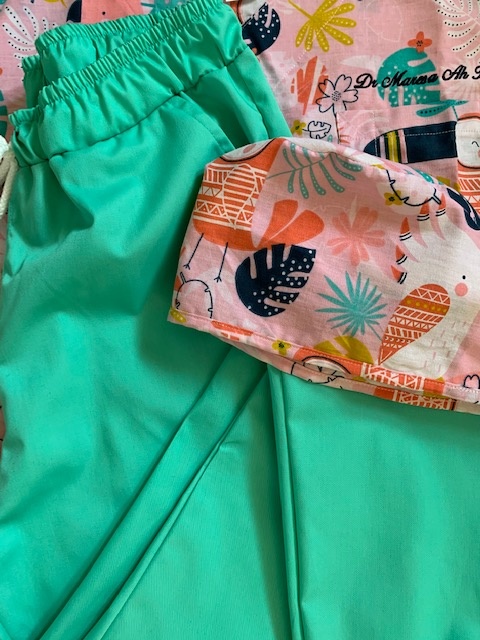 MINT Scrub Top (Unisex) - Image 5