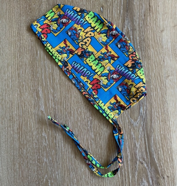 SUPER HERO Scrub Cap