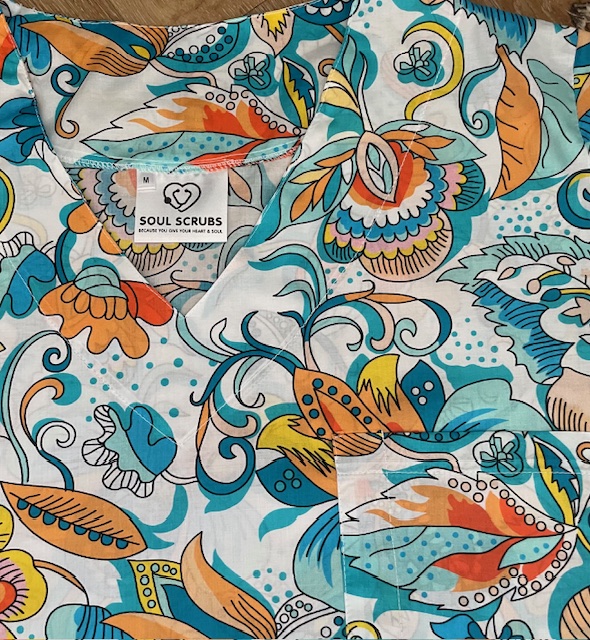 MARRAKESH Scrub Top (Unisex) - Image 5