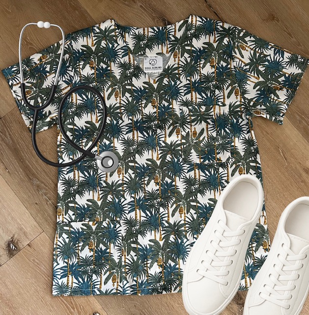 PALMS Scrub Top